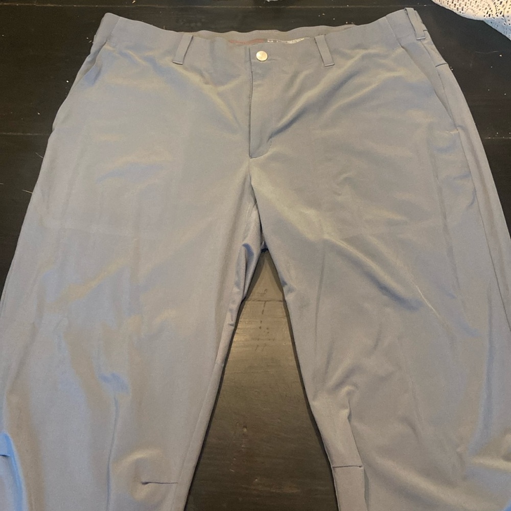 Men's Light Gray Performance Pants - Unbranded